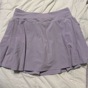 Lululemon Lavender Pleated Skirt